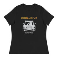 Tシャツ・カットソー COVERNAT Racing Car T-Shirt Charcoal Women's GT Race Car 7 T-Shirt - Exclusive MotorWorks