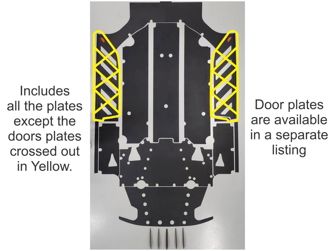 Ford GT 2nd Gen. (2017-2022) Underbody Skid Plates - Image 3
