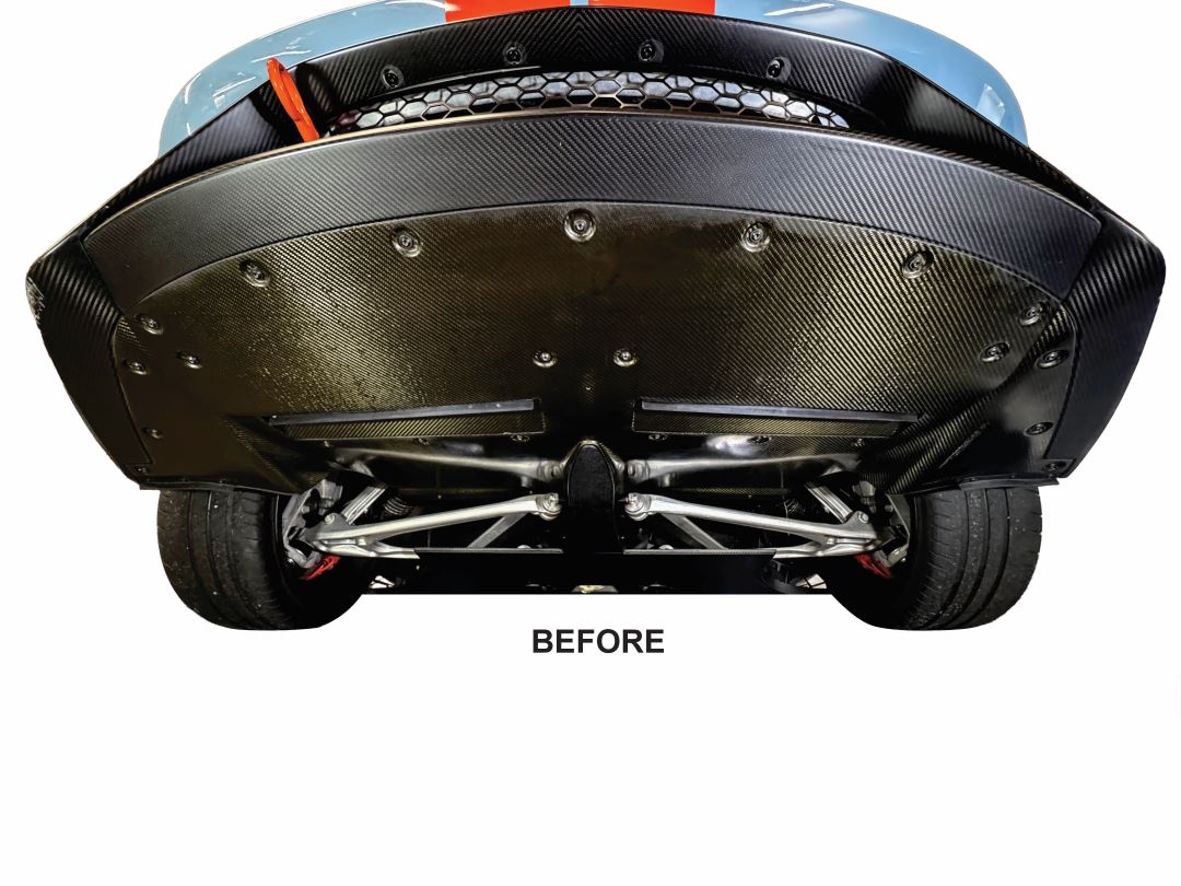 Ford GT 2nd Gen. (2017-2022) Front Bumper Skid Plates - Image 4