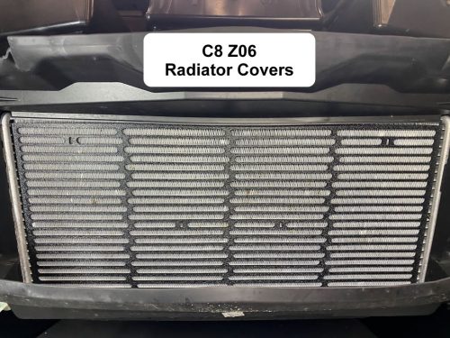 Chevrolet Corvette C8 Z06 Radiator Covers